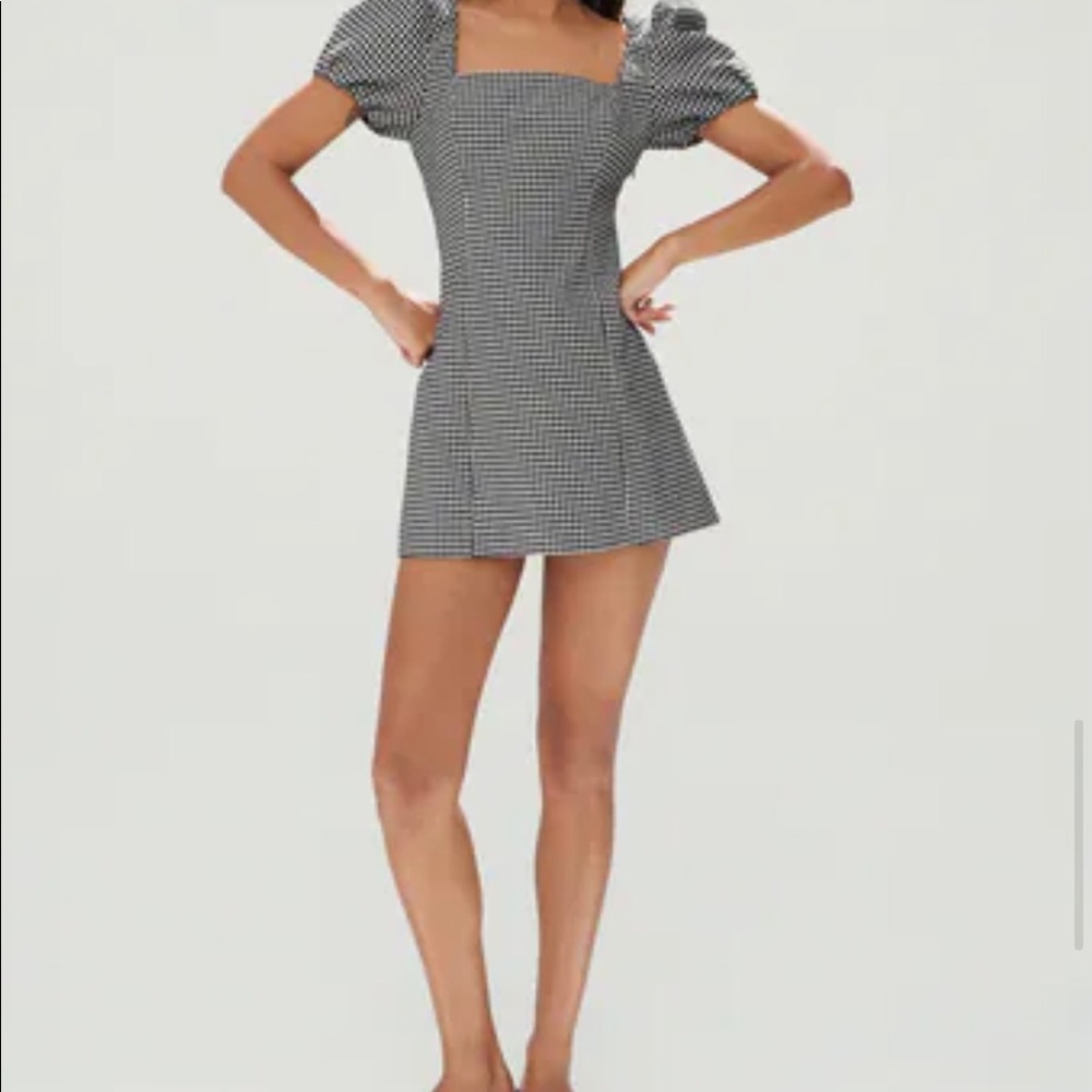 Gingham dress